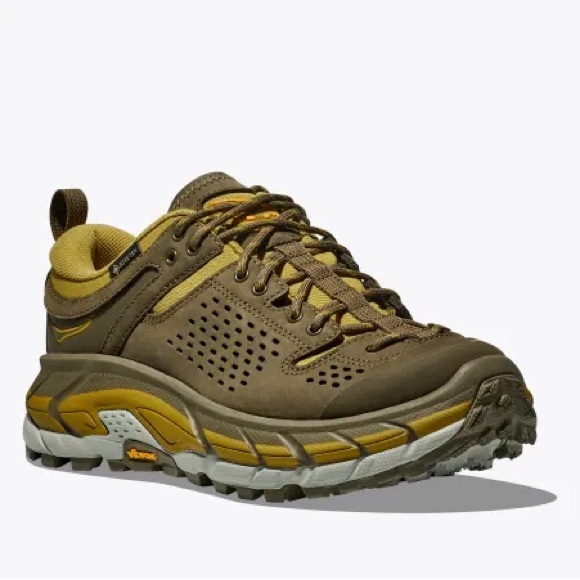 🫒🔥 HOKA ONE ONE TOR ULTRA LOW MENS 9 WMNS 10.5 DS - DARK OLIVE / MERCURY 🫒🔥 - Picture 5 of 11